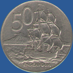 50 центов Новой Зеландии 1979 года